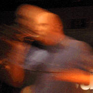 Pat Cotton, Basil Rathbone and Frank Haskins united as one person but cunningly disguised as an alien.